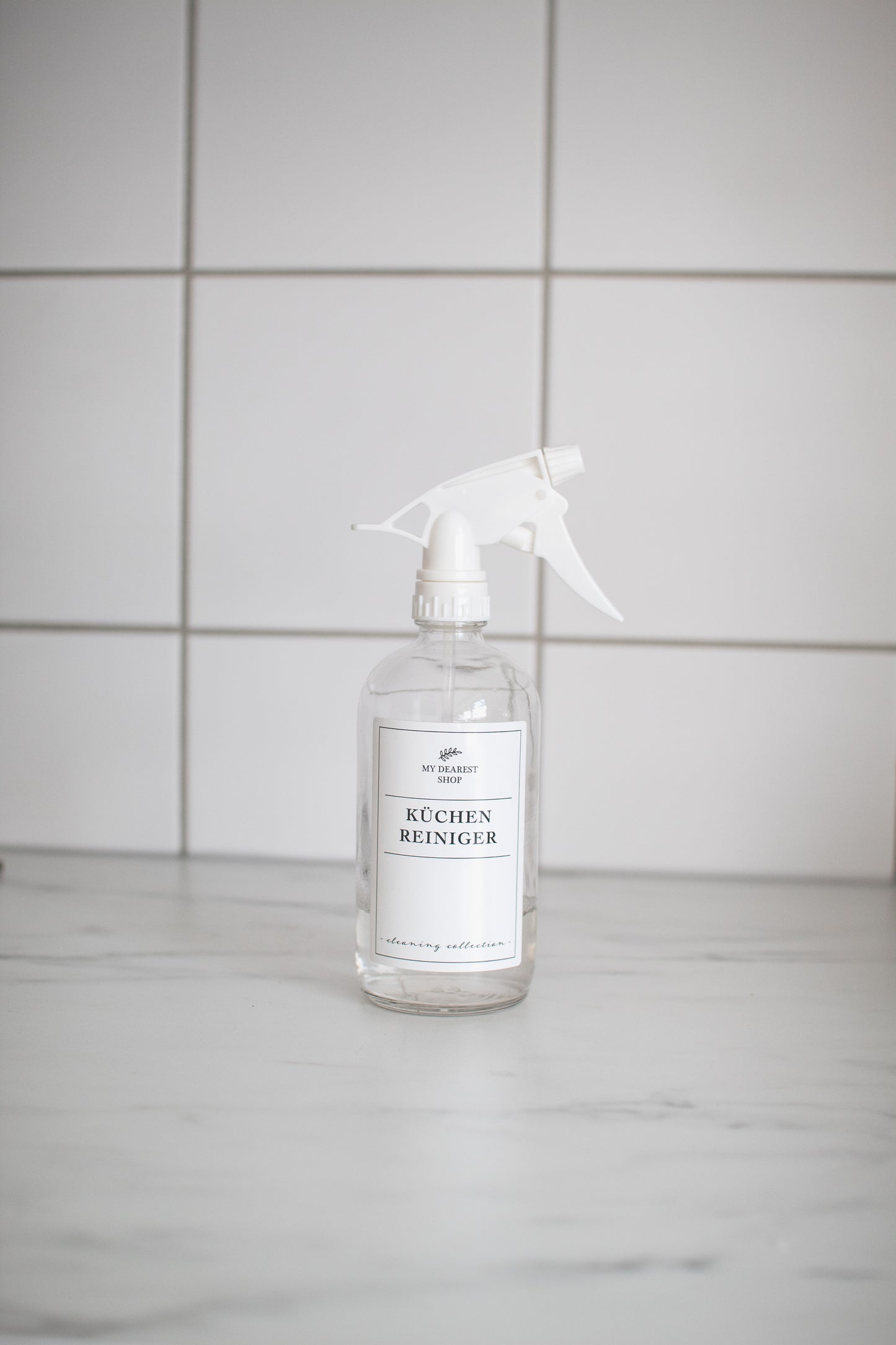 Glas | Sprühflasche | Reinigung - 500ml