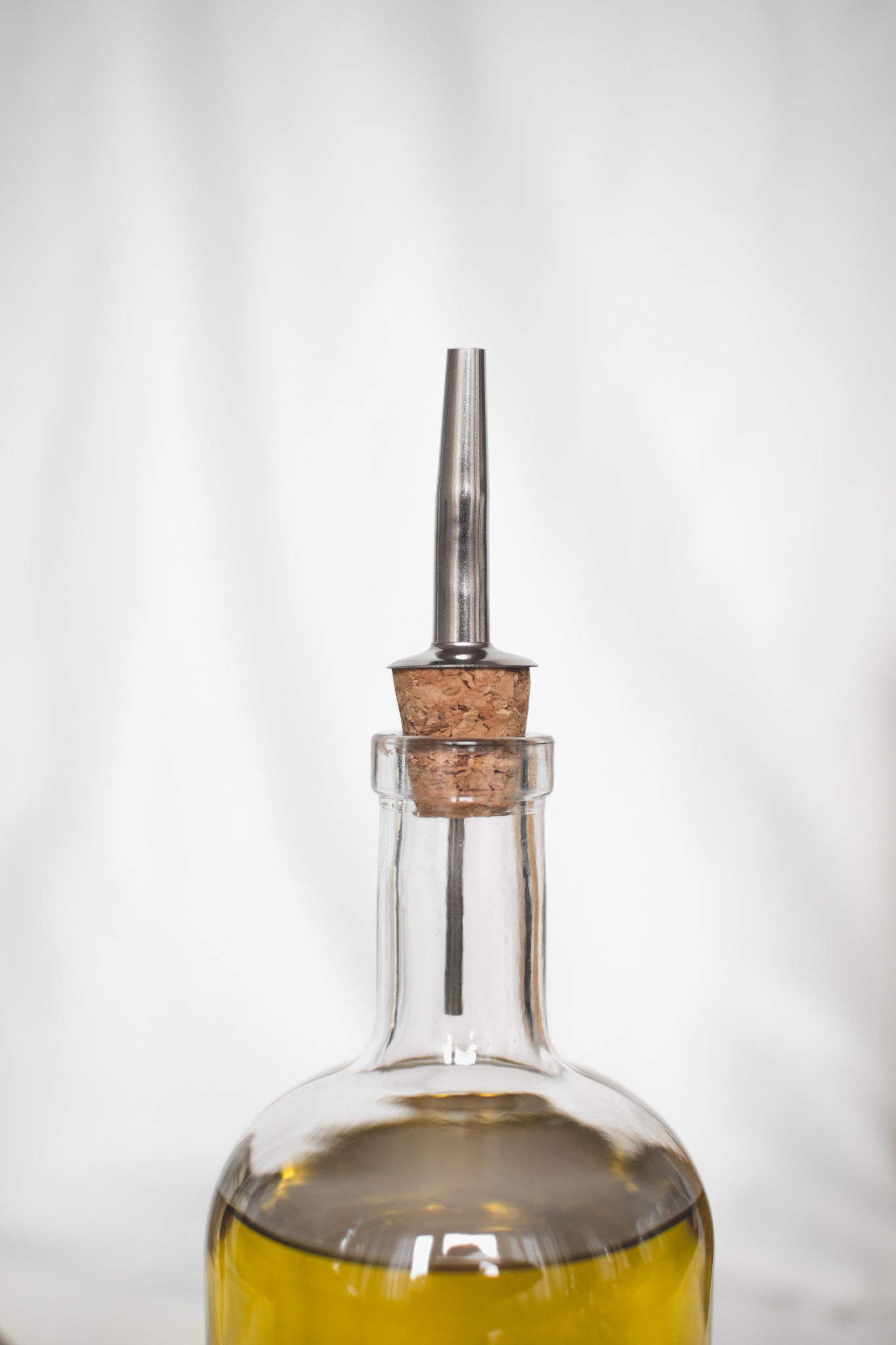 Glass bottle olive oil | Vinegar - round 500ml