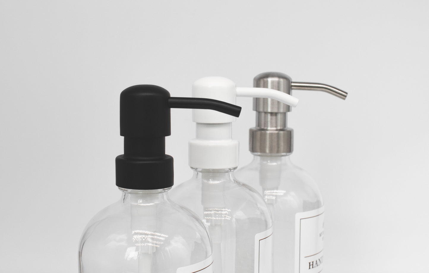 glass | soap dispenser | hand soap - 500ml